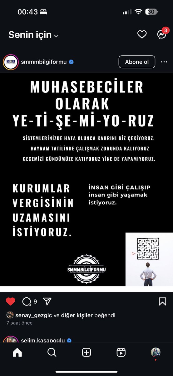 SMMMEbruGenctrk's tweet photo. Gece gündüz demeden çalışan Meslektaşlarımızın sesini duyun!!!

Sağlıklı beyan, Adil süre ile mümkündür.

Herkes için doğru olanı yapın…

#KurumlarVergisiUzatılsın
#KurumlarVergisiUzatılsın 
#KurumlarVergisiUzatılsın 
#KurumlarVergisiUzatılsın 

@HMBakanligi 
@gibsosyalmedya https://t.co/3Tv6zAwSno