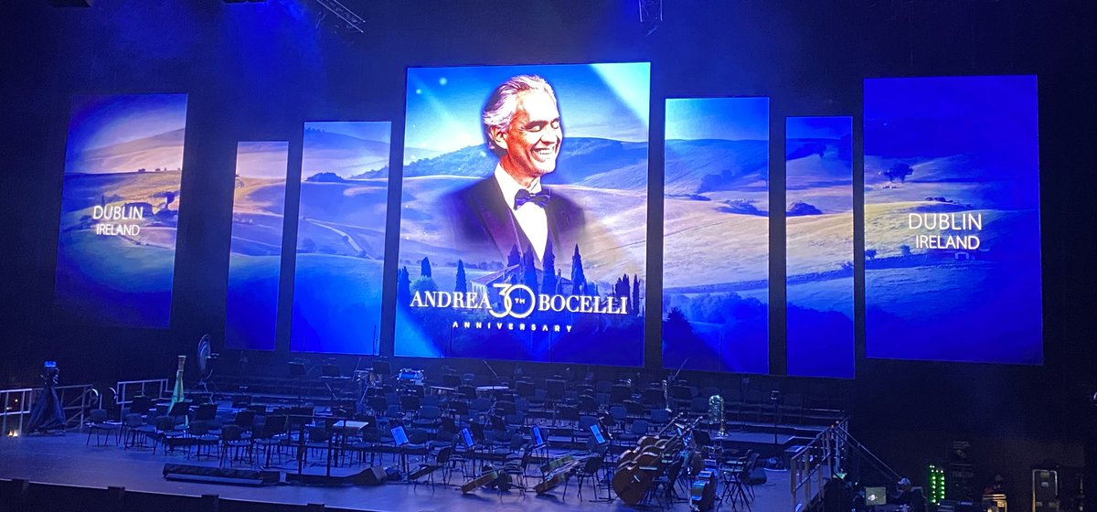 Really looking forward to this 💚🎶🎶🎶❤️#AndreaBocelli #Dublin