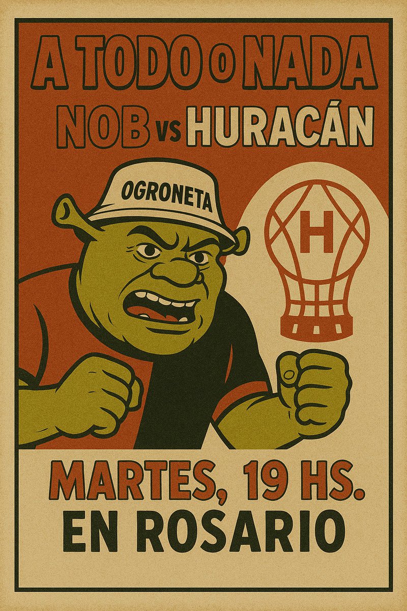 Elbebo_'s tweet photo. Dale me gusta al Ogro de la suerte para que #Newells le gane a Huracán #lepra #Nob #leproso #ogro https://t.co/WJ0ulsmTc0