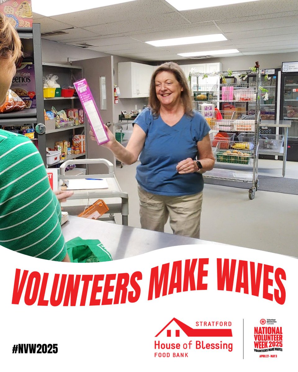 It’s National Volunteer Week!

At Stratford House of Blessing Food Bank, we’re celebrating the amazing volunteer teams who make our work possible.

First up: our Food Bank Volunteers—the frontline faces bringing dignity, support, and hope to every client.

Thank you! 💙 #NVW2025