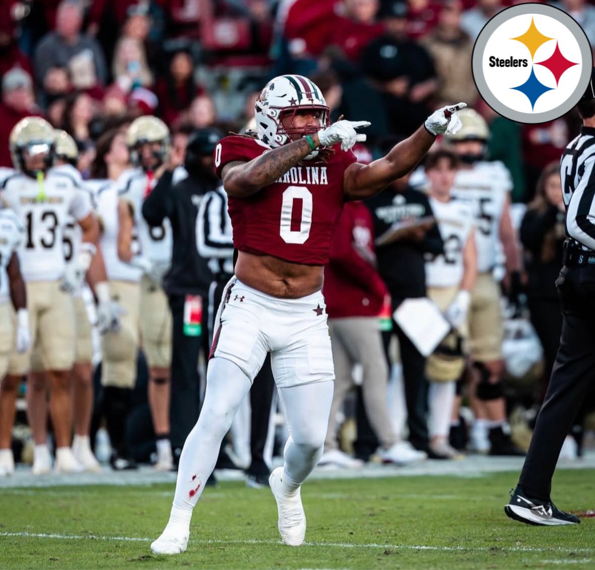 **BREAKING**

Debo Williams has officially been invited to the Pittsburgh Steelers rookie mini camp.