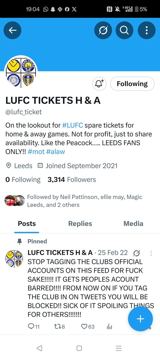 dan_waite1's tweet photo. @lufc_ticket Have no idea why I don't have that option 🤦 https://t.co/OhF4DsWthV