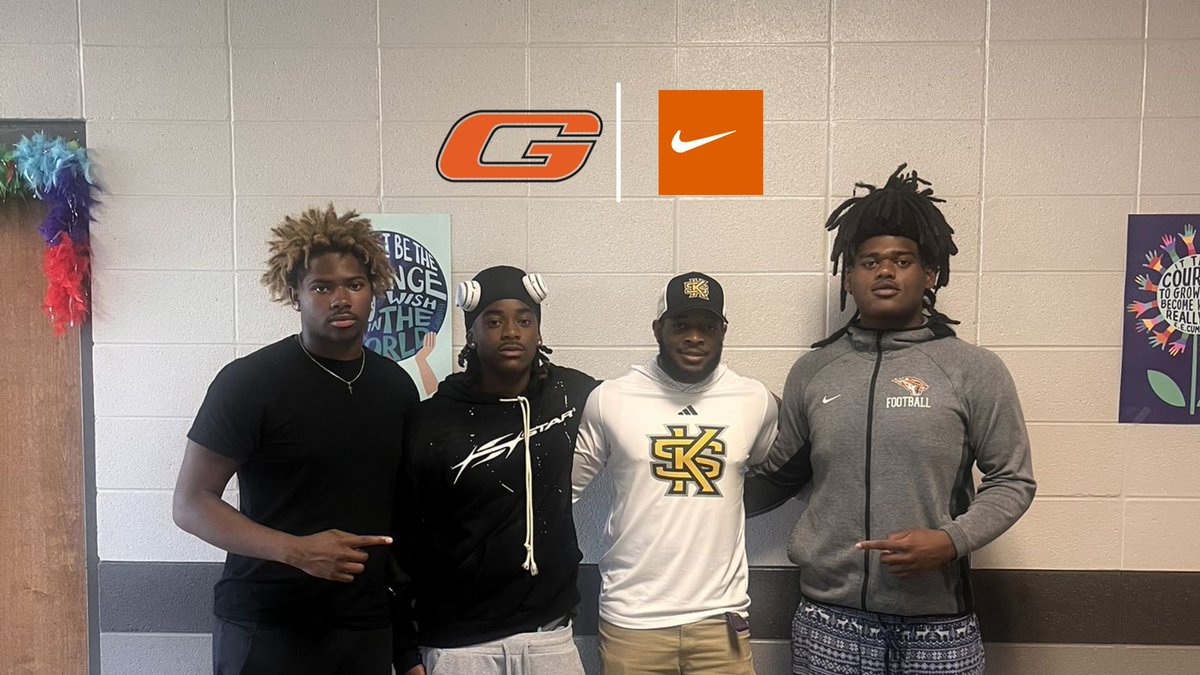 Preston Judah (@coach_judah) on Twitter photo Thanks to <a href="/CoachWhitlow/">David Whitlow, Jr.✨</a> for stopping by to check out the <a href="/GrissomTigers/">Grissom Football</a>! Big things happening for <a href="/kennesawstfb/">Kennesaw State Football</a>!!!
<a href="/semajgurleyy/">Semaj “SMG” Gurley⭐️</a> <a href="/KennJ35/">Kenyonne “Ken” Johnson6️⃣</a> <a href="/KaseyLauryy/">Kasey(KLAW⛓️)Laury⭐️</a> Thanks to <a href="/CoachWhitlow/">David Whitlow, Jr.✨</a> for stopping by to check out the <a href="/GrissomTigers/">Grissom Football</a>! Big things happening for <a href="/kennesawstfb/">Kennesaw State Football</a>!!!
<a href="/semajgurleyy/">Semaj “SMG” Gurley⭐️</a> <a href="/KennJ35/">Kenyonne “Ken” Johnson6️⃣</a> <a href="/KaseyLauryy/">Kasey(KLAW⛓️)Laury⭐️</a>