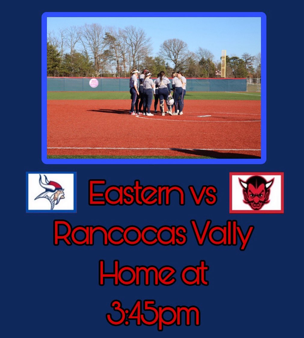 Eastern HS (NJ) - Softball🥎 (@easternhssb_nj) on Twitter photo Game day!!! LET GO!!!
Can’t change the past. Can only work to get better than we were yesterday Game day!!! LET GO!!!
Can’t change the past. Can only work to get better than we were yesterday