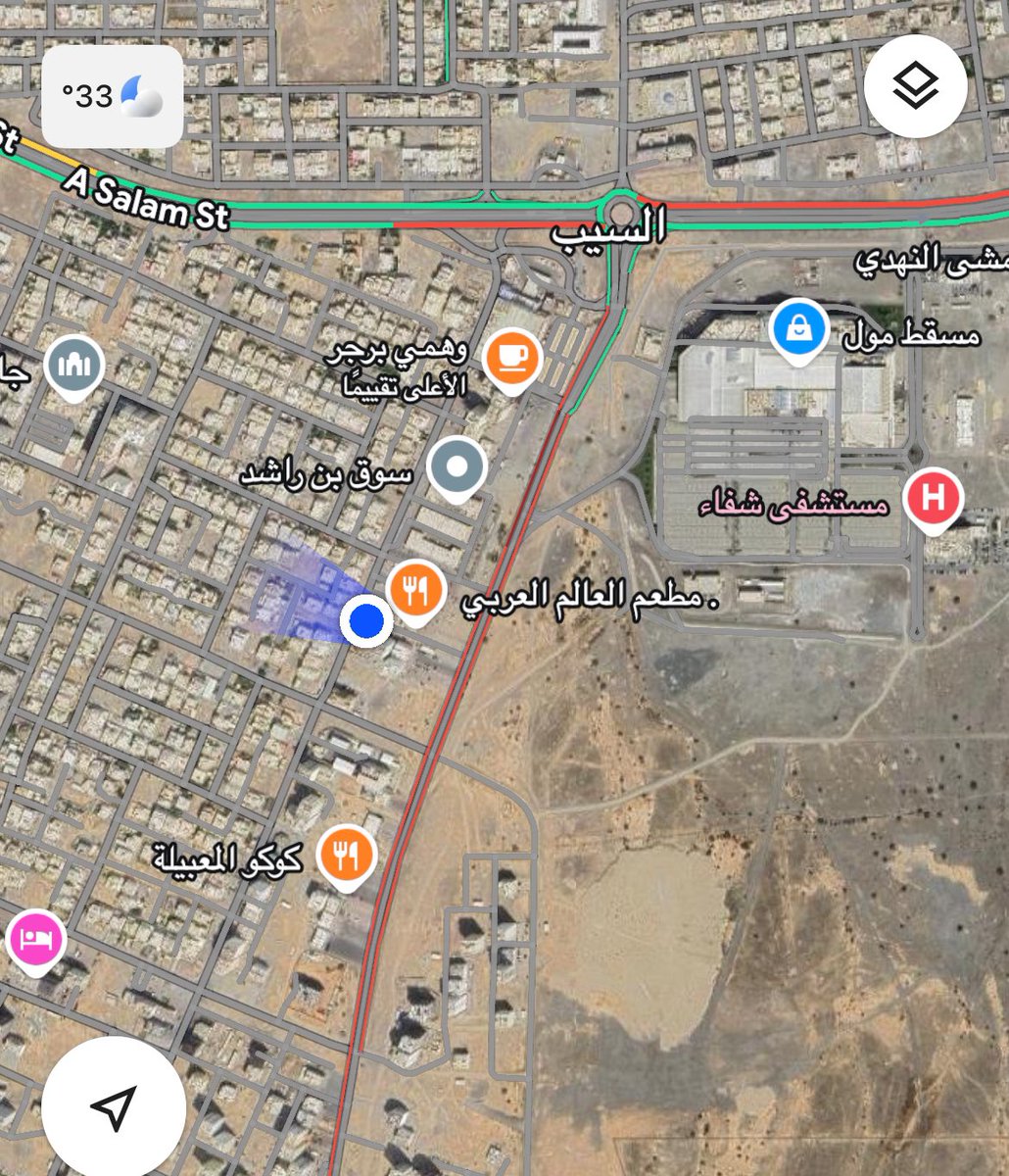 📍إلى بلدية مسقط والجهات المختصة، اهالي المعبيلة مستخدمي شارع النزهة في معاناة مستمرة مع الازدحام المروري، هذي الصورة الوضع الان ليلا، ماذا عن مشروع الازدواجية وتقاطع الاشارات والتوسعة والذي تم طرحه في مناقصة؟؟

لماذا التأخر في تنفيذ هذا المشروع المهم جدا؟؟