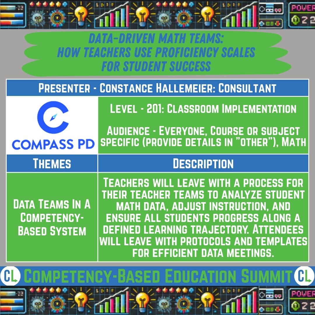 Here is a breakout session for our upcoming "Competency-Based Education Summit" Sign up today!

events.humanitix.com/4th-annual-com…