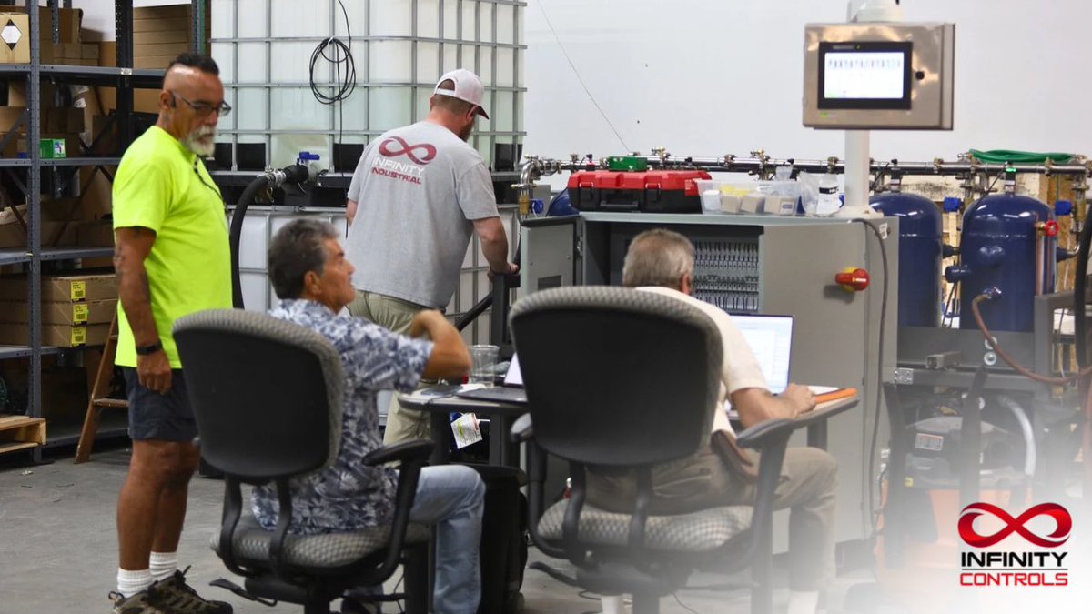 InfinityPanels's tweet image. Flow meter calibration underway during today’s Factory Acceptance Testing on our latest pump control panel build! 

Start your project today: inf-ind.com
.
.
.
#Engineering #Automation #ControlPanel #ControlSystems #IndustrialAutomation #SCADA #UL508A #Manufacturing