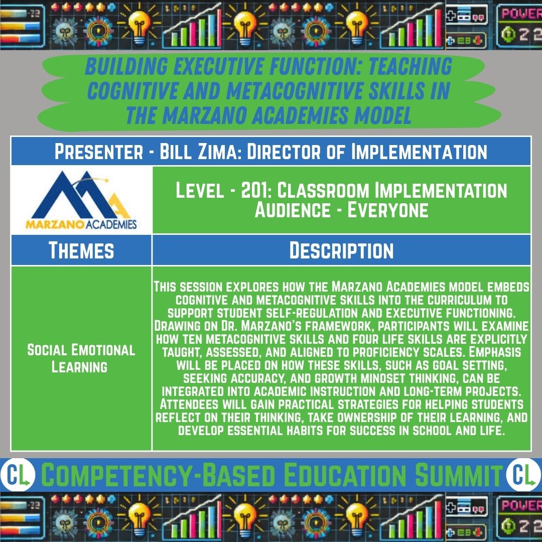 Here is a breakout session for our upcoming "Competency-Based Education Summit" Sign up today!

events.humanitix.com/4th-annual-com…