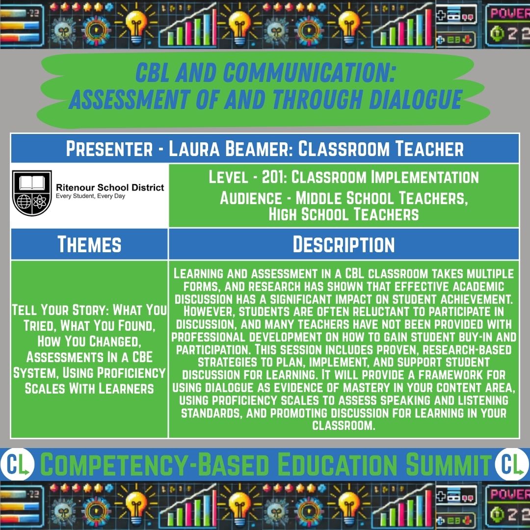 Here is a breakout session for our upcoming "Competency-Based Education Summit" Sign up today!

events.humanitix.com/4th-annual-com…