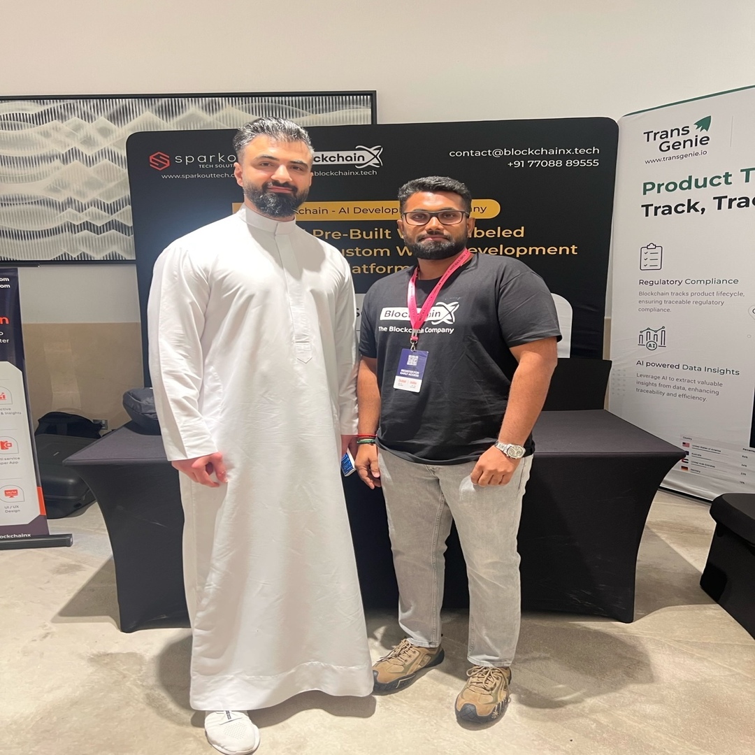 Had an inspiring chat with Marwan Haddad on NFTs, gaming, and multichain wallets! Excited for future Web3 innovation with him. Meet us at Booth C3, Unchained Summit.

Let’s chat! Schedule your meeting here: calendly.com/blockchainx-te…

#blockchainx #sparkouttech #unchainedsummit