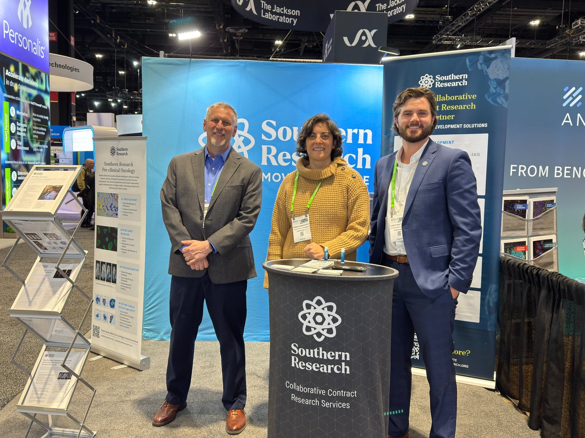 SoResearchNews's tweet image. Greetings from Chicago! We are proud to be at AACR, where the global cancer research community convenes to share groundbreaking discoveries and foster collaboration.
 
If you&apos;re attending, find us at Booth #2540. We&apos;d love to connect!
