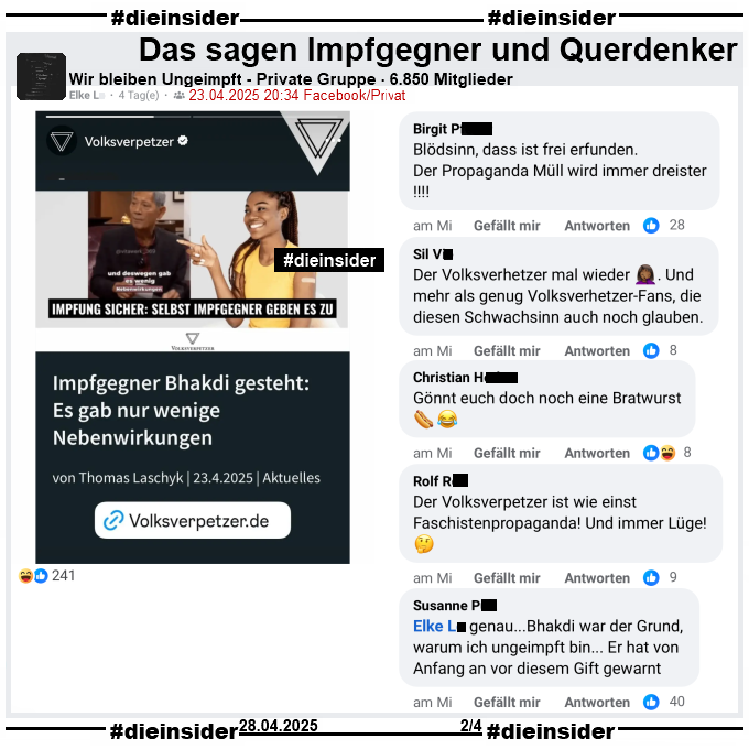 Die_Insider's tweet image. Für #Impfgegner und #Querdenker helfen auch keine Faktenchecks!
 
#Corona #Faktencheck @Volksverpetzer 
#LautGegenNazis #NiemalsAfD #AfDVerbot
#GemeinsamGegenHass #DieInsider

volksverpetzer.de/aktuelles/impf…