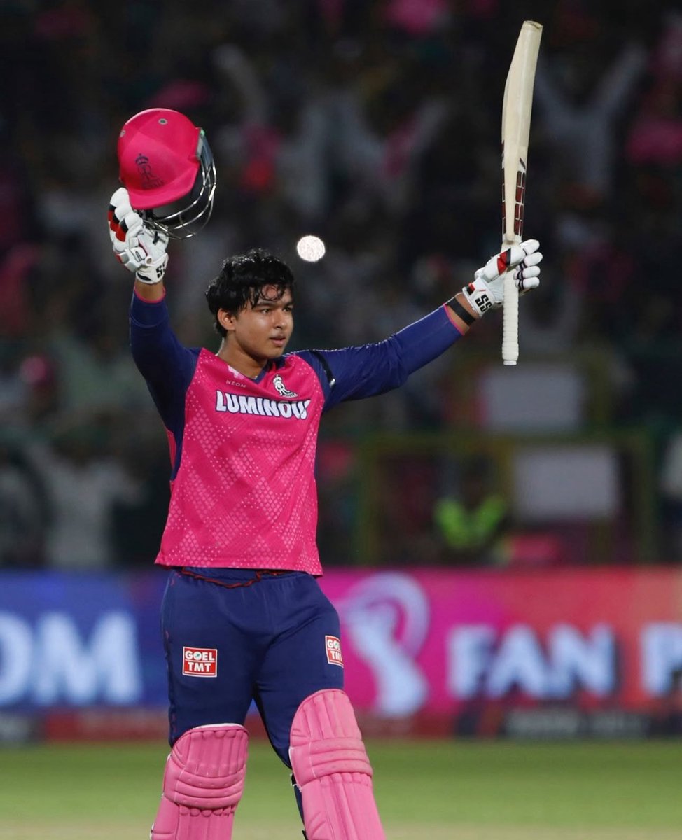 oceanprincess24's tweet photo. Congratulations #vaibhavsuryavanshi for your 1st IPL century... Loved your outstanding performance...  Looking forward to see more such fantastic innings... https://t.co/Eq1fk1NmL6