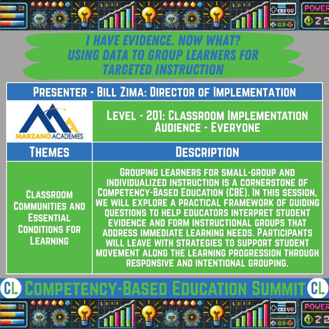Here is a breakout session for our upcoming "Competency-Based Education Summit" Sign up today!

events.humanitix.com/4th-annual-com…