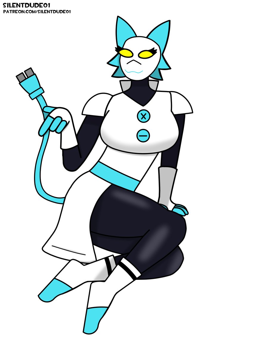 silentdude01's tweet photo. Tasque Manager (SFW) 
#deltarune #tasque_manager #art #fanart https://t.co/u7YtyotR5h
