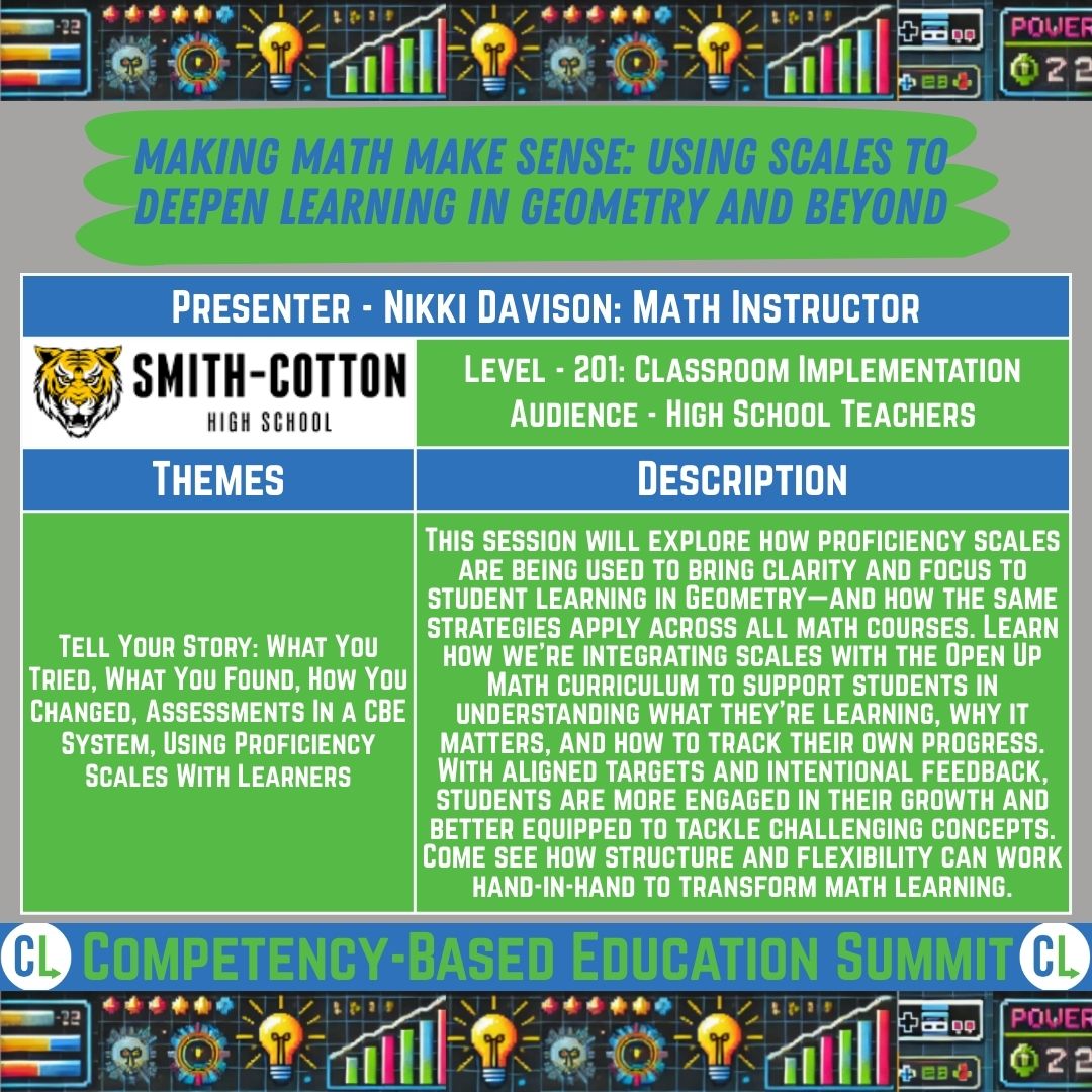 Here is a breakout session for our upcoming "Competency-Based Education Summit" Sign up today!

events.humanitix.com/4th-annual-com…