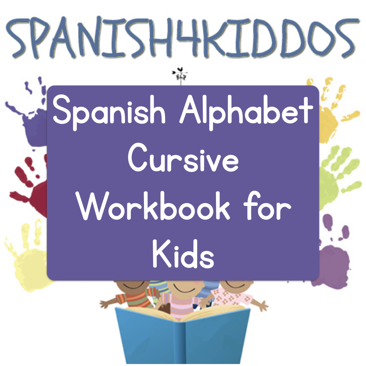 Spanish alphabet cursive practice for kids - spanish4kiddos.com/product/spanis…
