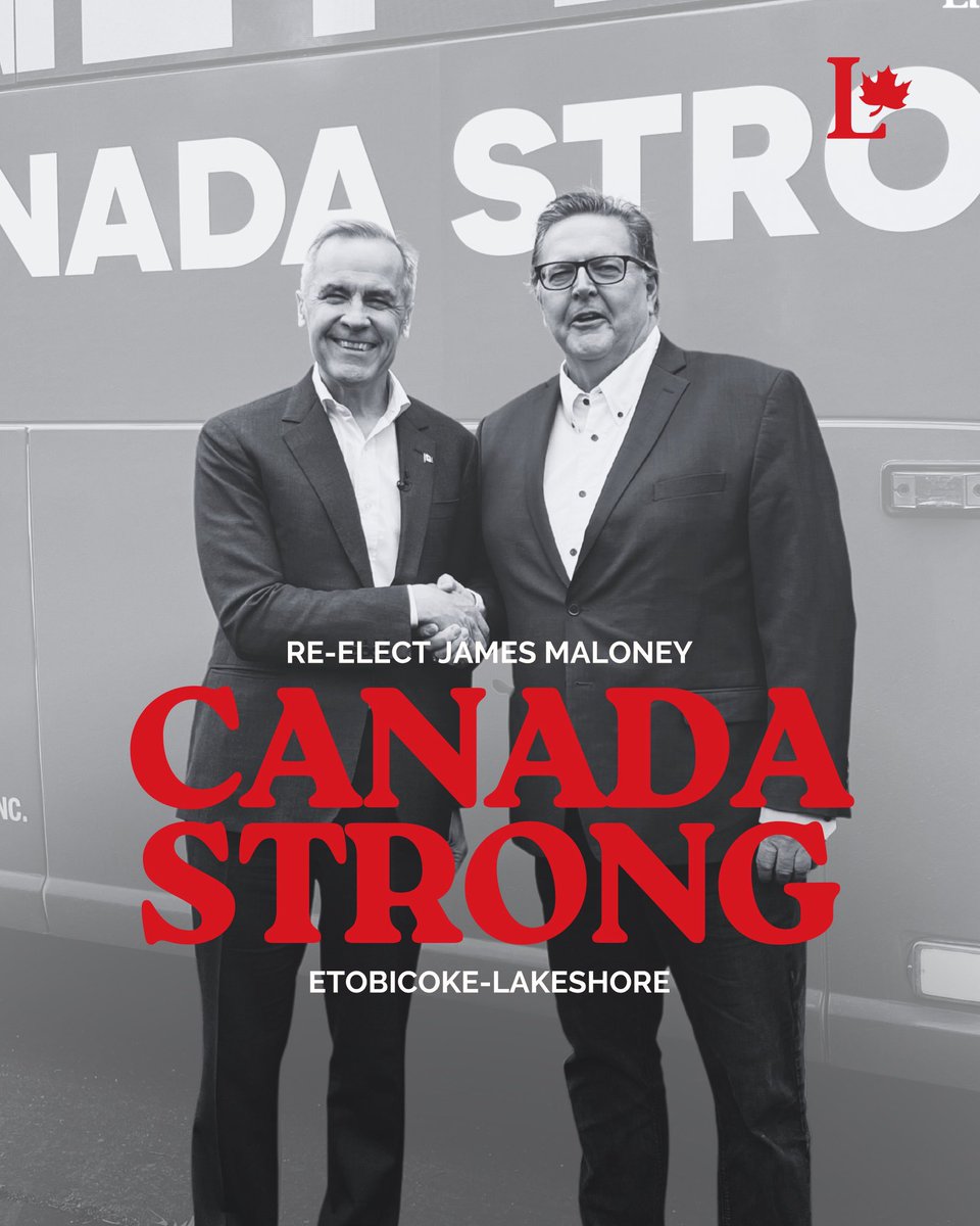 Today is the day, Canada! 

Get out and vote to keep #CanadaStrong