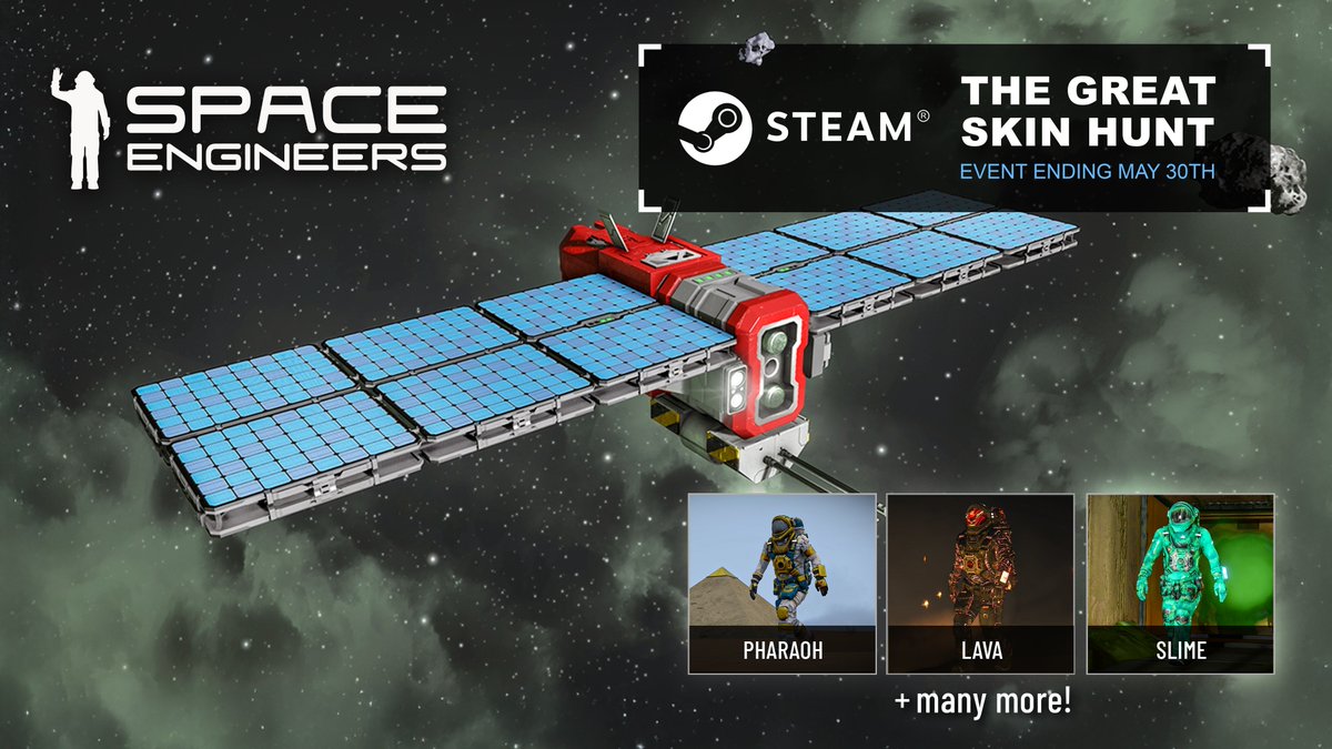 Space Engineers: Fieldwork has been released 🤩

⚔️ PvE Encounters
⚛️ New Prototech Fusion Reactor
🛠️ Tons of QoL Improvements 
🔬 Fieldwork Pack
🪐 ...and much more!

➡️ youtube.com/watch?v=Jg2Sg_…

Blog: spaceengineersgame.com/space-engineer…
Full Changelog: support.keenswh.com/spaceengineers…
Store: