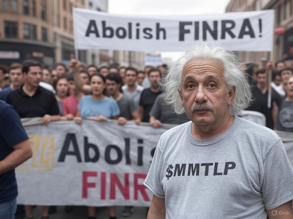 TimeLessTim12's tweet photo. #AbolishFINRA Make FINRA accountable for #MMTLPFiasco2022 to provide True Share Count Settlement from registered brokers for a #MMTLPResolution2025 for over 65k Investors suffering for over #871DaysofPain $MMTLP Expose the Fraud for US/All and Help Save Our Markets @JamesOKeefeIII : #WhatisTheTrueShareCount https://t.co/TYFLL0Xwf1