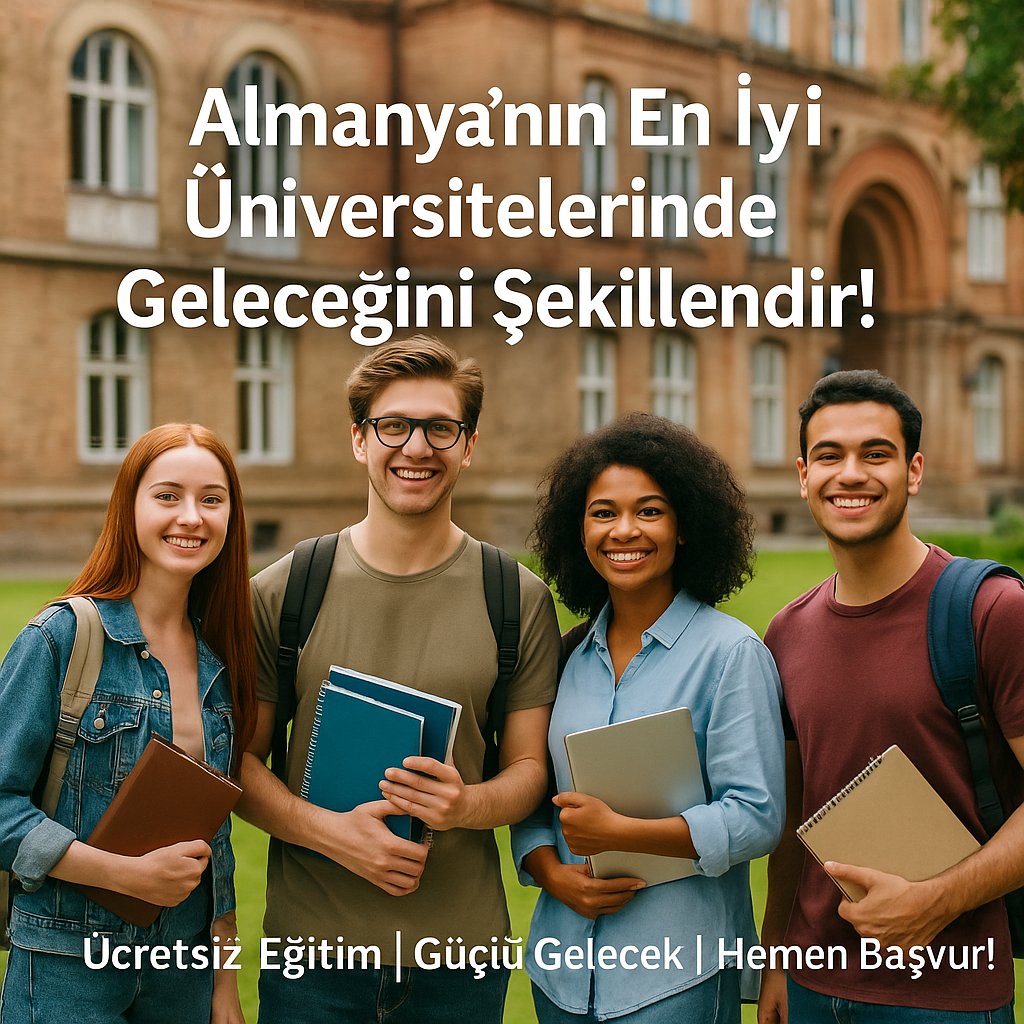 doktortwitrt's tweet photo. Almanya’da Bilgisayar Mühendisliği okuyarak global devlerle çalışmaya hazır mısın? Ücretsiz eğitim fırsatlarını kaçırma! 🚀  Detaylar : https://t.co/bNlyeIRXRa #BilgisayarMühendisliği #AlmanyaEğitim #YazılımMühendisliği #YurtdışıEğitim #ÜcretsizEğitim #burs #yks2025 https://t.co/9XeC3qoklw