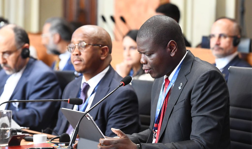 DIRCO_ZA's tweet photo. #SAatBRICS | International Relations and Cooperation Minister, Mr Ronald Lamola is leading the South African delegation to the #BRICS Foreign Ministers’ Meeting taking place in Rio de Janeiro, Federative Republic of Brazil on 28 and 29 April 2025. https://t.co/Spa80Fv43q