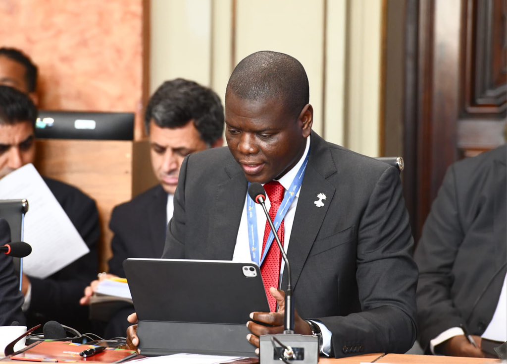 DIRCO_ZA's tweet photo. #SAatBRICS | International Relations and Cooperation Minister, Mr Ronald Lamola is leading the South African delegation to the #BRICS Foreign Ministers’ Meeting taking place in Rio de Janeiro, Federative Republic of Brazil on 28 and 29 April 2025. https://t.co/Spa80Fv43q