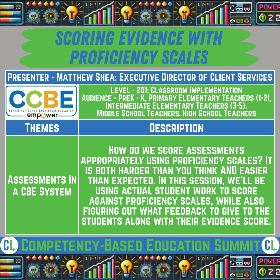 Here is a breakout session for our upcoming "Competency-Based Education Summit" Sign up today!

events.humanitix.com/4th-annual-com…