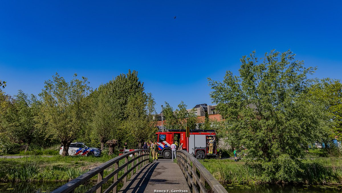 Buitenbrand in Gouda