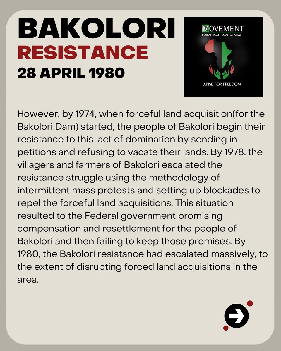 Arise4freedom's tweet photo. On 28 April, 1980, the Nigerian Federal government presided over by Shehu Shaghari massacred between 200-400 villagers in Bakolori, located in present day Sokoto State, Nigeria. https://t.co/ZVytbcgH4A