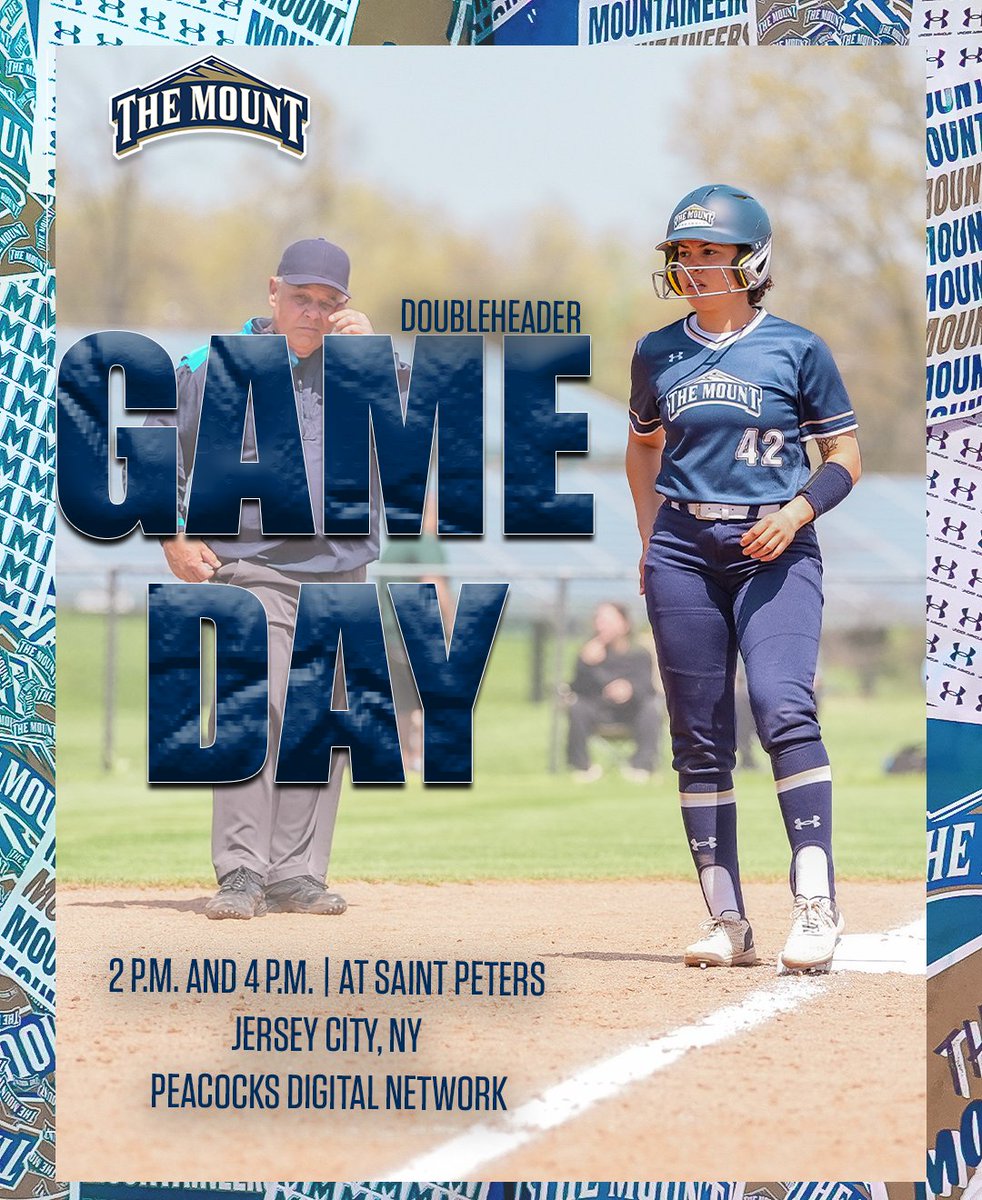 GAMEDAY ❗ ❗ ❗

🆚: Saint Peter's
📍: Jersey City, NJ
⏰: 2 p.m. and 4 p.m.
📈: bit.ly/4cOQ6eA
📺: bit.ly/44KhvfH

#GoMount