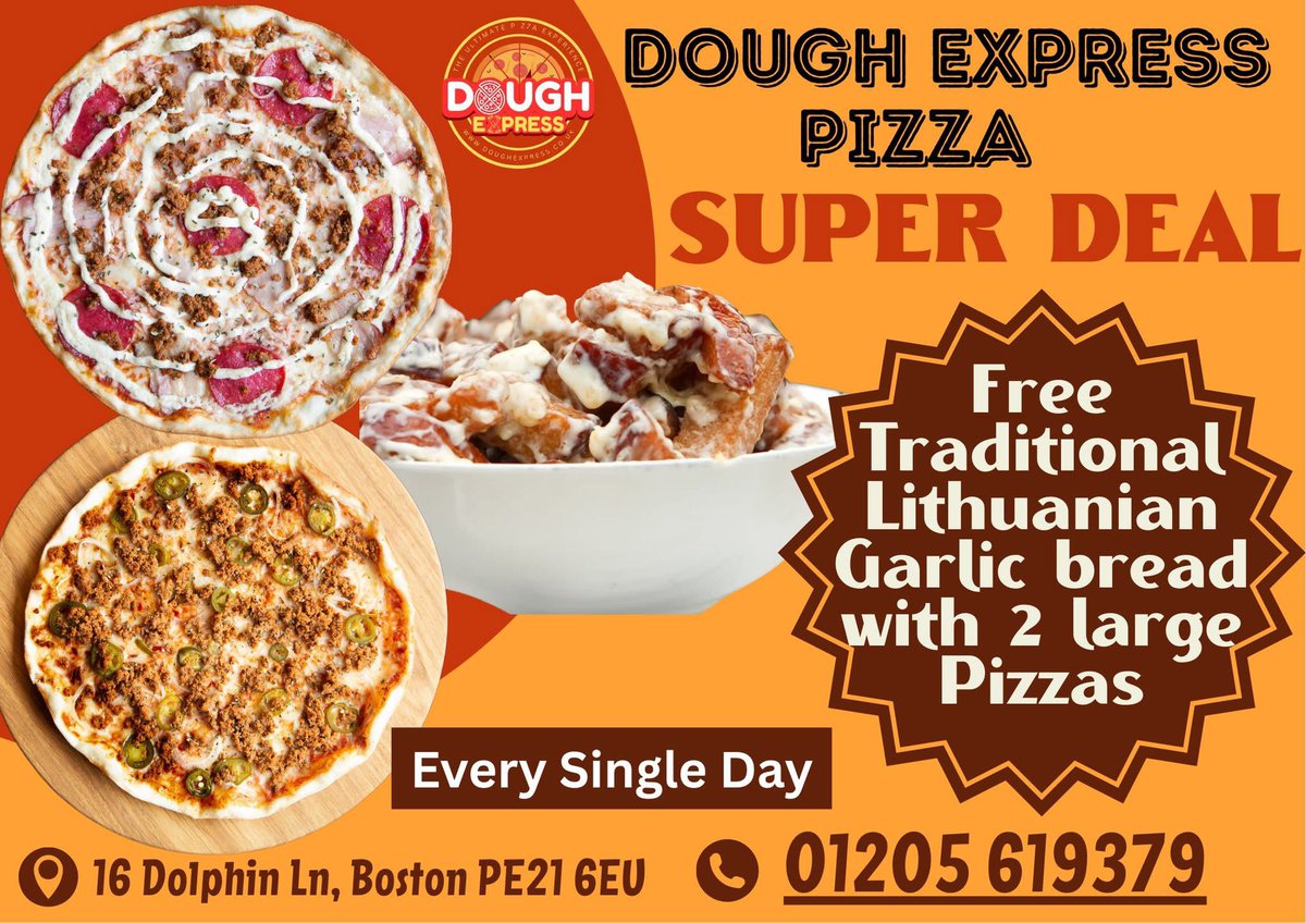 Dough Express Pizza tweet media