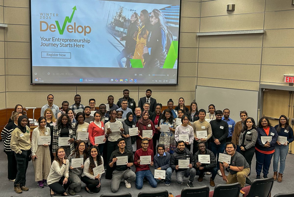 On April 25, the ETP Develop Winter 2025 hosted the ETP Closing Ceremony and Networking Event. Many thanks to representatives from the NL entrepreneurial ecosystem for kindly celebrating and awarding certificates to ETP students and being panellists for the ETP Panel session!