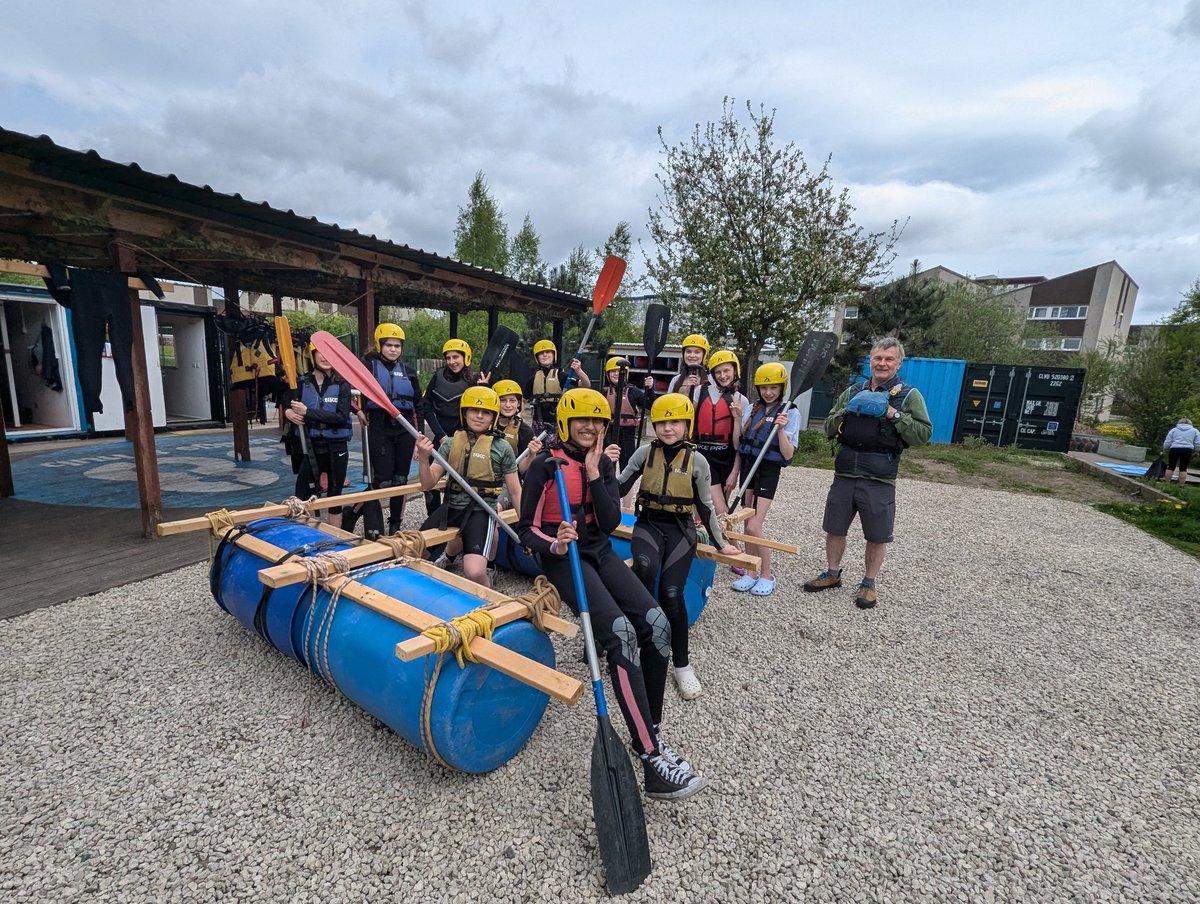 An incredible day #raftbuilding #ProblemSolving #outdoorlearning  <a href="/Bridge8Hub/">Sean Barry</a>