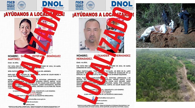 Encuentran los restos de la activista Sandra Domínguez
*A medio año de la desaparición de la indígena mixe y su pareja, ambos fueron localizados en el rancho La Ceiba, Veracruz
disruptivomx.com.mx/2025/04/28/enc…