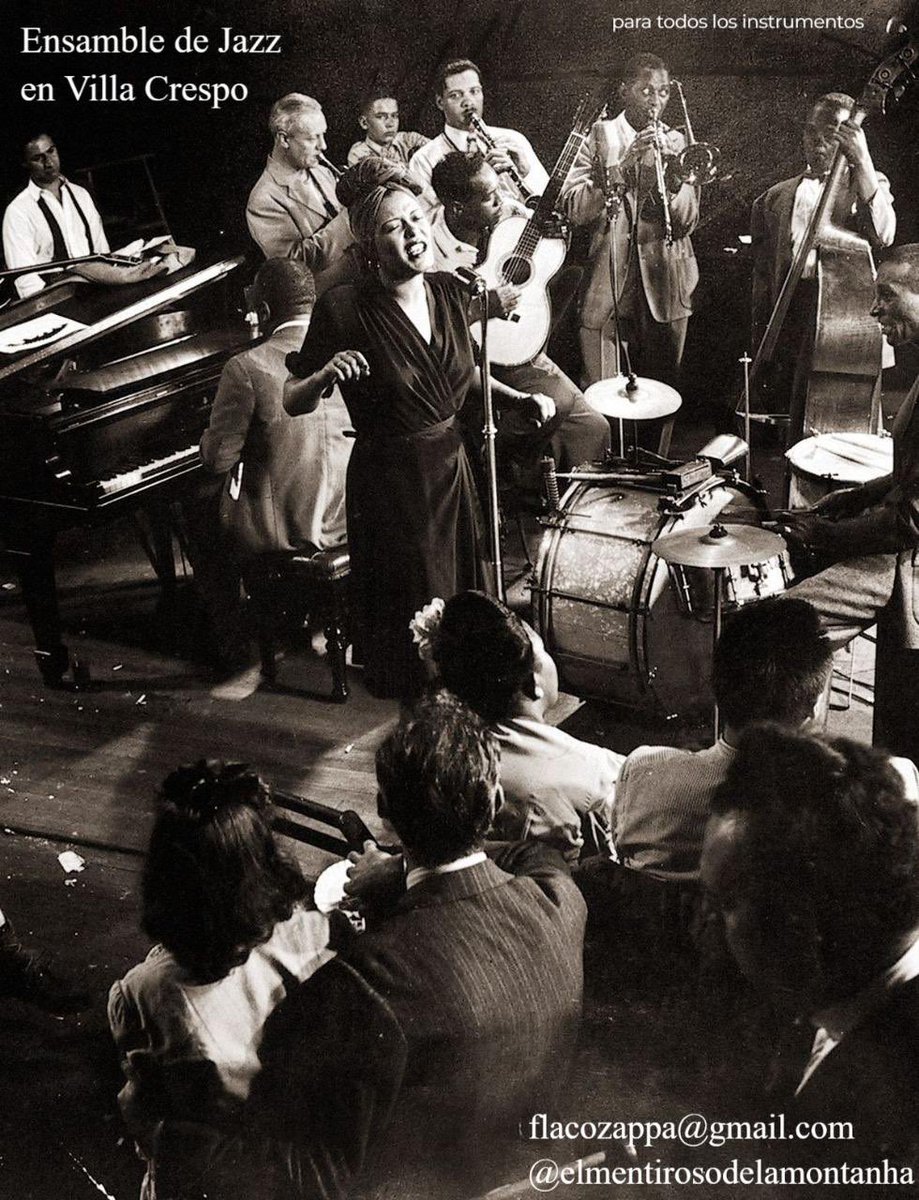 tamtenenbaum's tweet photo. si quieren tocar en grupo y aprender de armonía y esas cosas en el camino vayan a los ensambles de jazz y rock que acaba de abrir mi novio https://t.co/XFcf9waN8l