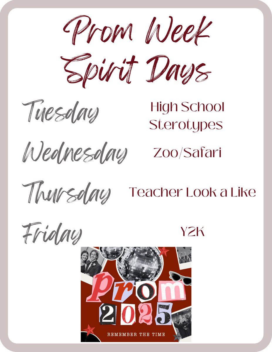 Skipper Spirit Week! THIS WEEK!!!