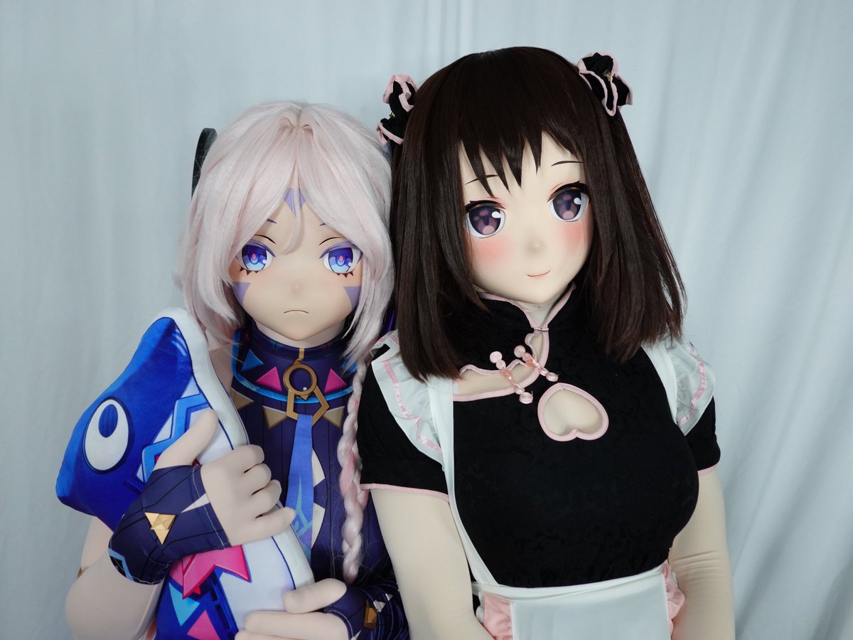 Happy maid Monday!  ˚‧*♡ॢ˃̶̤̀◡˂̶̤́♡ॢ*‧˚Check out these cuties  <a href="/shizut0y0/">静丰</a>