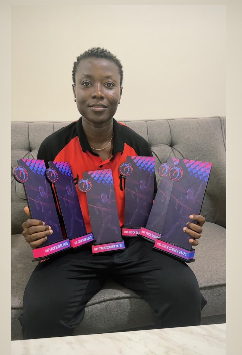 Black Queens 🇬🇭 player <a href="/AmaPele10/">Elizabeth Addo</a> has enjoyed a sensational season with Riyadh Saudi Women’s Club in the Saudi Women’s Premier League, scoring 34 goals and recording 6 hat-tricks.

What a remarkable campaign!

#AyishaReports