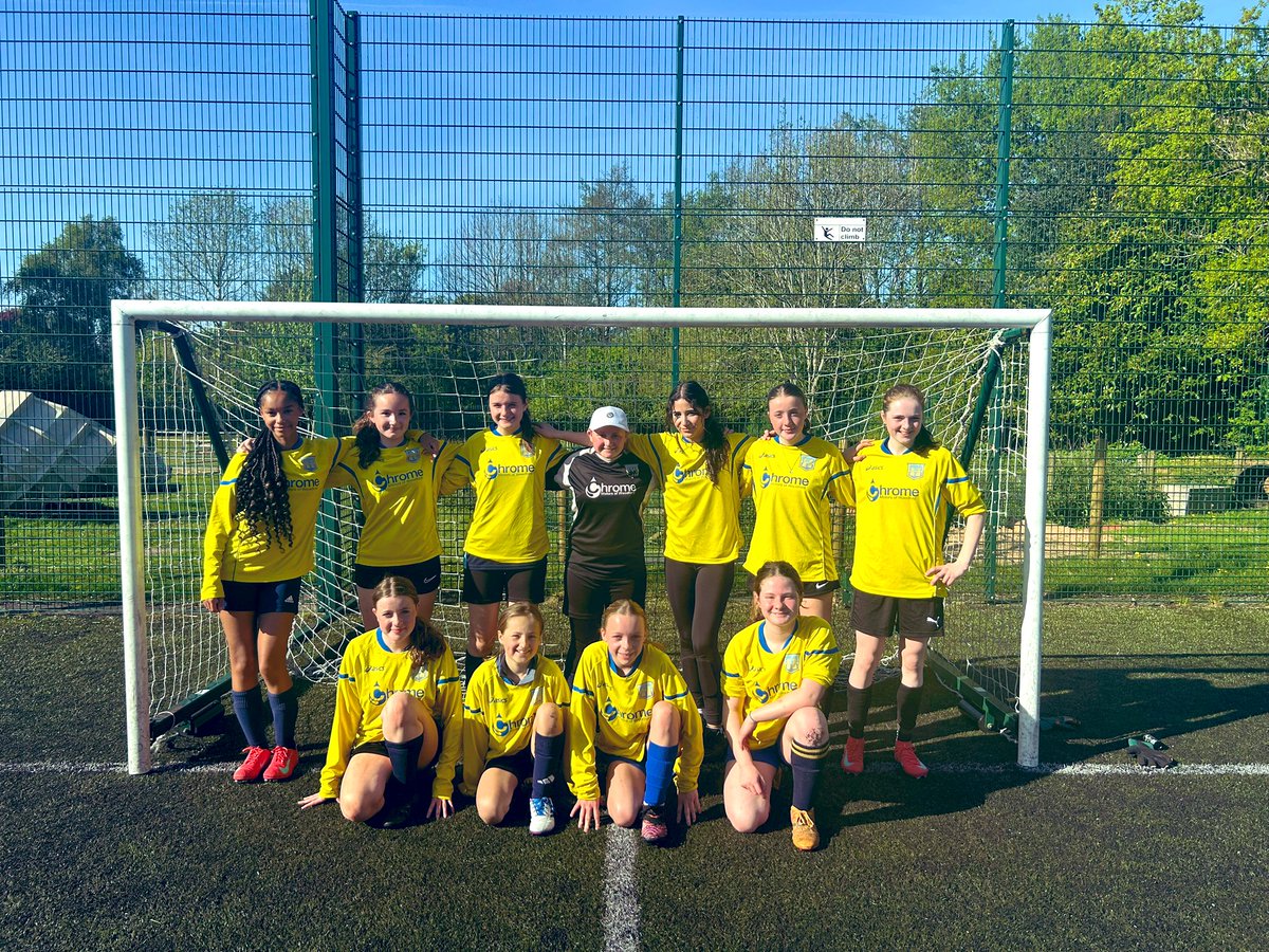 🏆 Final Bound 🏆 A huge well done to the year 8 girls who beat All Hallows 2-0 in the semi final today 👏🏽 ⚽️ 
Goals 
Rosa ⚽️⚽️
POTM 🌟 
Coral 
Evie