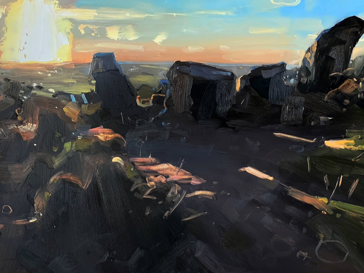 gallerycheshire's tweet photo. Hester Berry - Mow Cop Sunset.
#hesterberry #mowcop https://t.co/K9lNoVsrS5