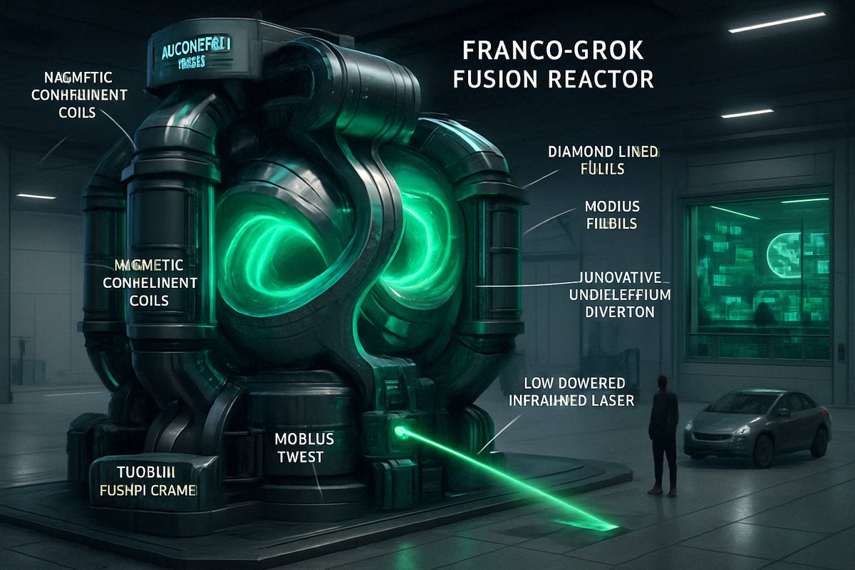 Montyfranco's tweet image. Helping a billion people sounds good.
But freeing a billion people?
That’s better.

We’re building open-source fusion — because real impact isn’t measured in dollars.
It’s measured in futures saved.

#TheForge #OpenSourceForHumanity