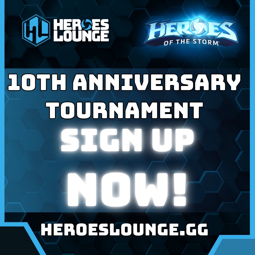 ❗️Sign ups close April 30th! ❗️

Be sure to get your team ready for the 10th Anniversary Tournament!