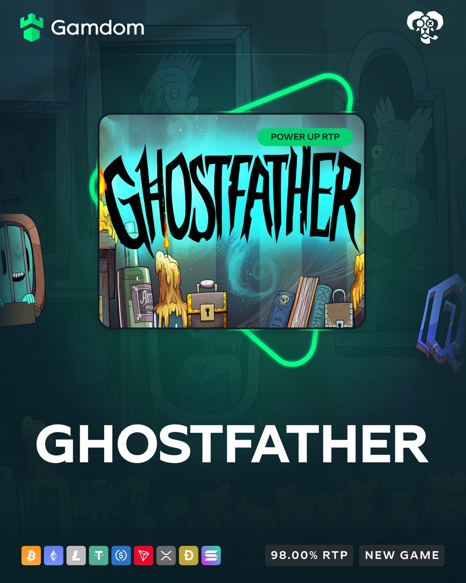 👻 New Exclusive: Ghostfather Power Up RTP by Peter &amp; Sons! 👻

Step into the world of the Ghostfather with a POWERED-UP 98% RTP, ONLY on Gamdom! 💥

-💚 + 🔁 + Tag a Friend + Drop your userID for a shot at free spins!