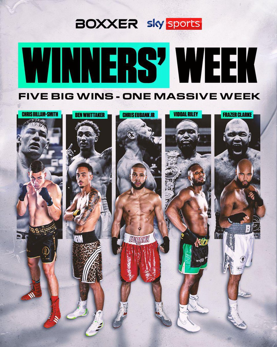 BOXXER (@boxxer) on Twitter photo The ππ’π§π§ππ«π¬ Circle π
A big week from the BOXXER stable. Now on to <a href="/MartinBakole01/">Martin Bakole</a> this weekend for the full house π₯
<a href="/SkySportsBoxing/">Sky Sports Boxing</a> The ππ’π§π§ππ«π¬ Circle π
A big week from the BOXXER stable. Now on to <a href="/MartinBakole01/">Martin Bakole</a> this weekend for the full house π₯
<a href="/SkySportsBoxing/">Sky Sports Boxing</a>
