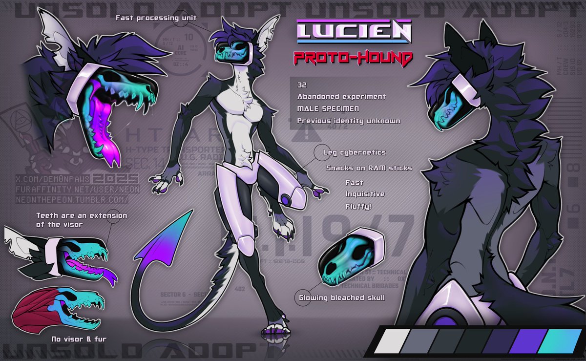 ADOPT FOR SALE!

He's discharged from a lab and now needs a home! very low maintenance!

keep away from computer parts!!!

Info &amp; bidding below ⬇️