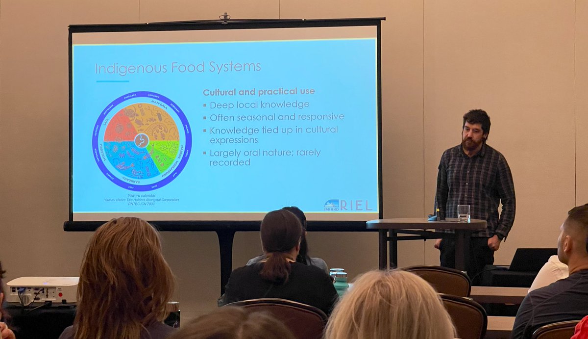 Bronwyn Fredericks (@bronfredericks) on Twitter photo Dr Luke Williams, UQ, <a href="/QAAFI/">QLD Alliance for Agriculture & Food Innovation</a> <a href="/UQscience/">UQ Science</a> presented today on the revival of Aboriginal #foodsystems at #INIHKD #REIL - INIHKD (International Network of Indigenous Health & Knowledge Developmentent) in New Mexico. #BushFood #NativeFood #TraditionalFood #FoodScience #FoodSecurity Dr Luke Williams, UQ, <a href="/QAAFI/">QLD Alliance for Agriculture & Food Innovation</a> <a href="/UQscience/">UQ Science</a> presented today on the revival of Aboriginal #foodsystems at #INIHKD #REIL - INIHKD (International Network of Indigenous Health & Knowledge Developmentent) in New Mexico. #BushFood #NativeFood #TraditionalFood #FoodScience #FoodSecurity