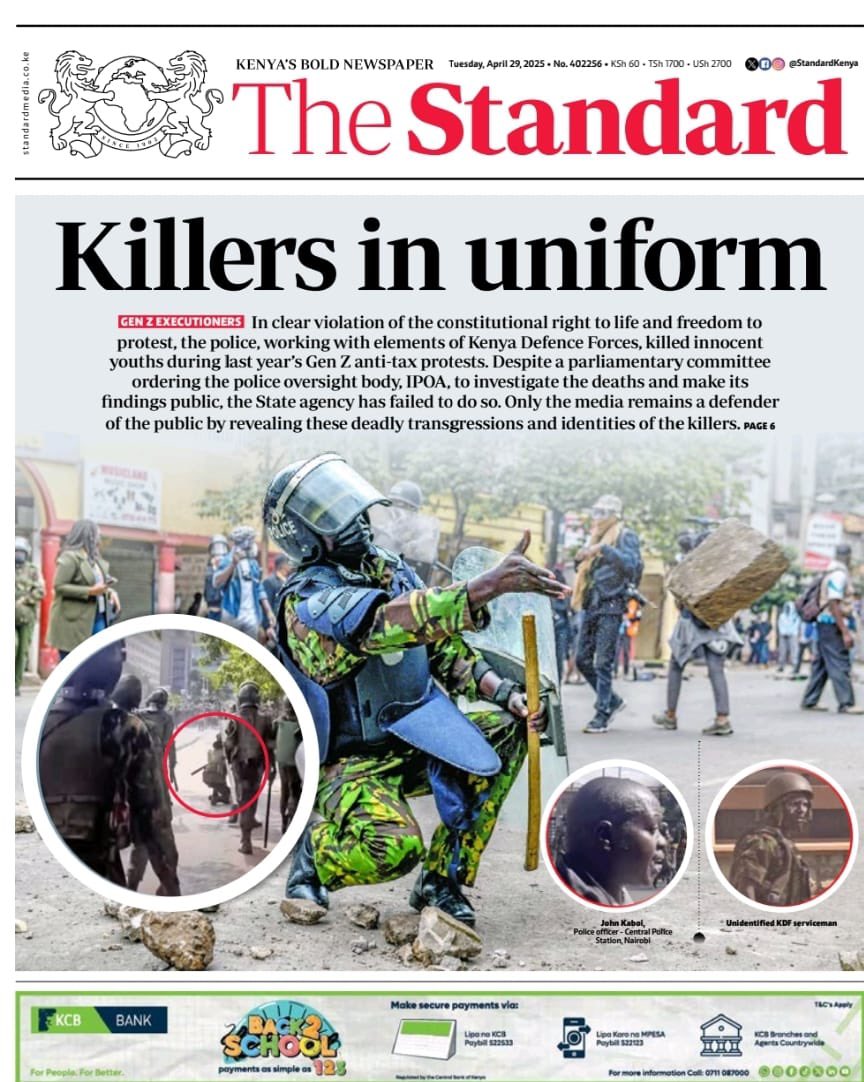 THE STANDARD has picked where BBC left.