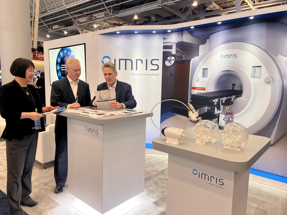 Our team had an amazing time at #AANS2025! Thank you to everyone who visited our booth. Your interest, conversations, &amp; support made the conference a huge success! In case you missed us or would like to learn more about our technology, visit our website - imris.com