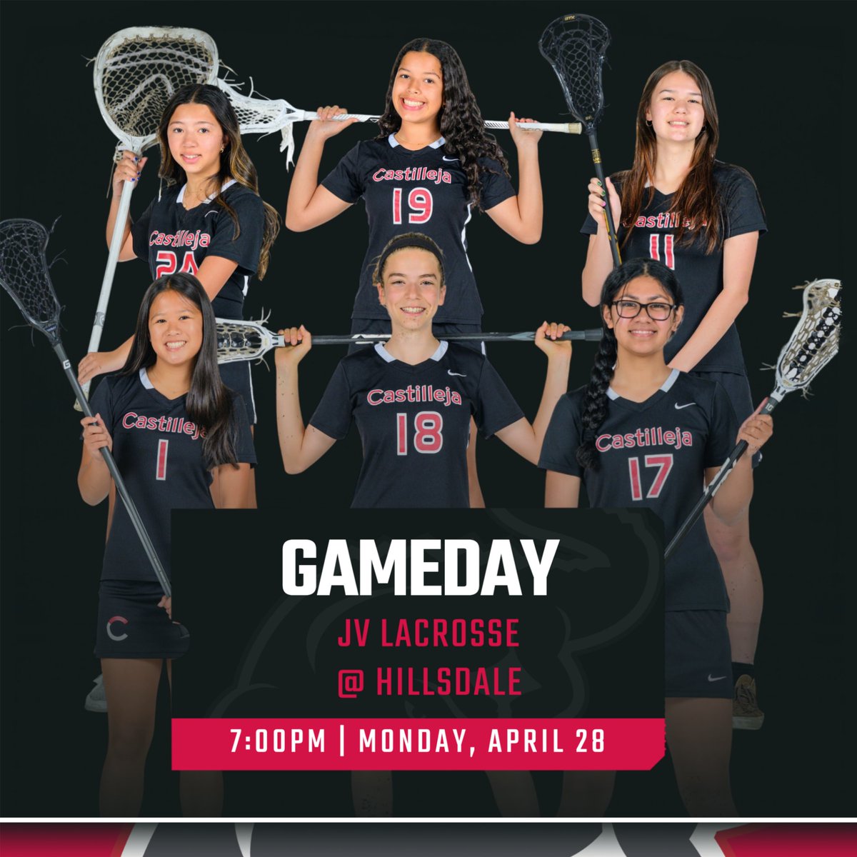 🚨 Game Day 🚨 

🗓️ Monday, 4/28 

🥎 Softball vs Presentation HS
🕓 4:00 PM 
📍 Presentation HS

🥍 Varsity Lacrosse vs Hillsdale
🕠 5:30 PM 
📍 Hillsdale HS

🥍 JV Lacrosse vs Hillsdale
🕖 7:00 PM 
📍 Hillsdale HS

🐊 #GoGators